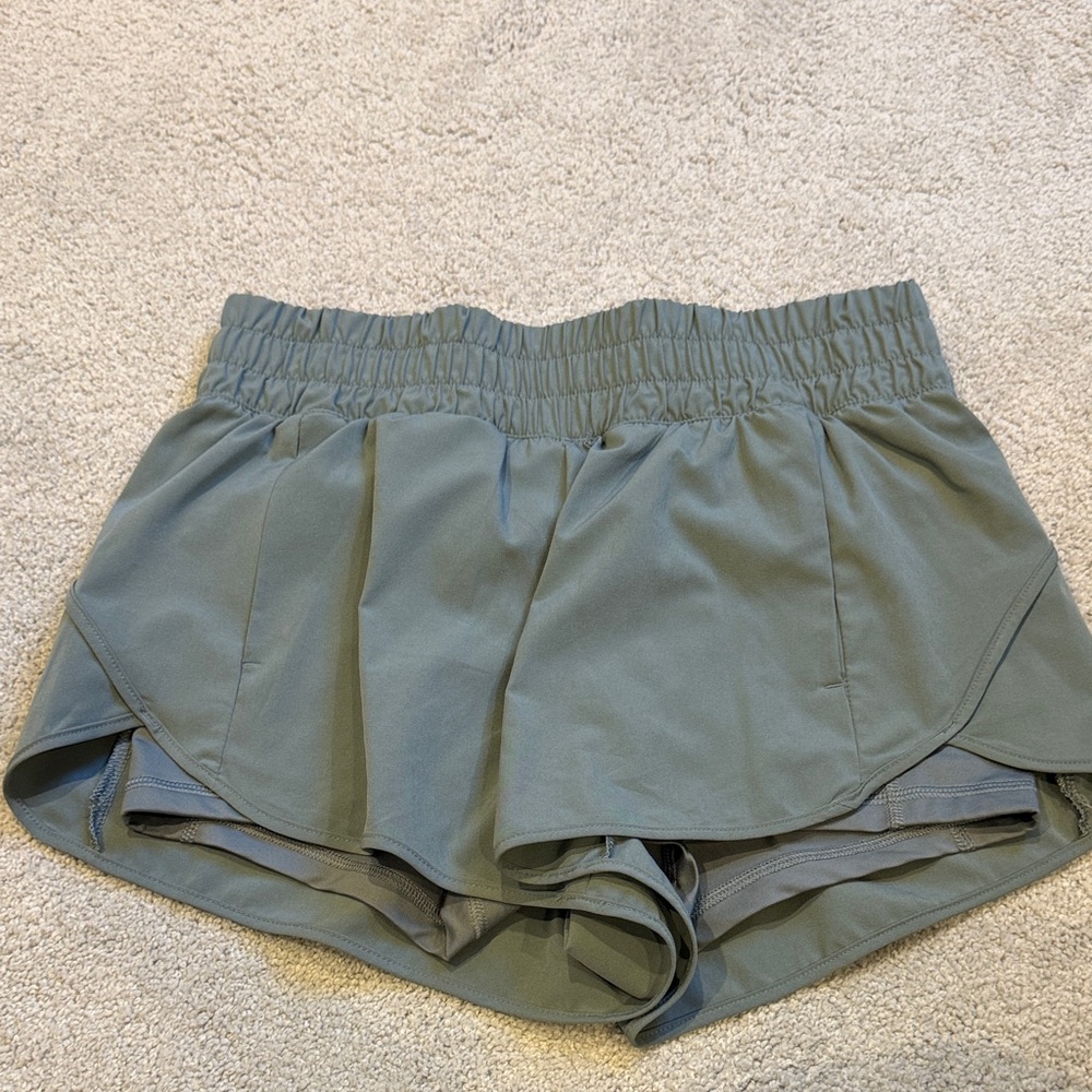 Avia Women's Athletic Shorts in Green Size - medium